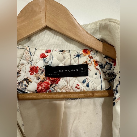 Floral Zara women’s jacket - Picture 2 of 5